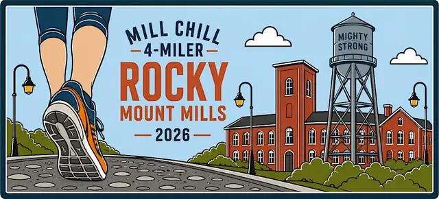 2026 Mill Chill 4-Miler logo