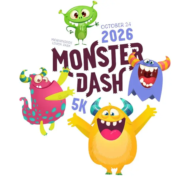 2026 Monster Dash - Morningside-Lenox Park 5K logo