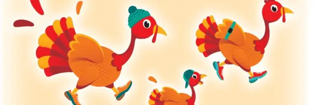2026 Northeast Family YMCA Annual Thanksgiving Turkey Trot Brought to you by Publix logo