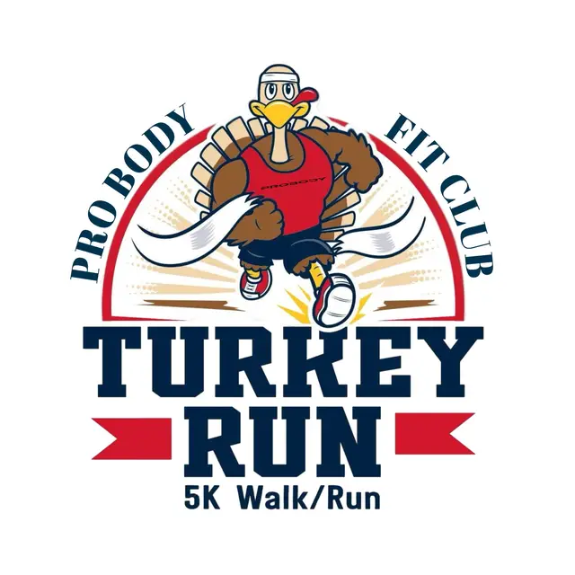 2026 Probody Fitclub 5k Turkey Run logo