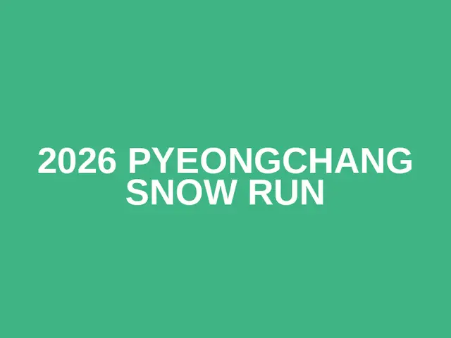 2026 PyeongChang Snow Run logo