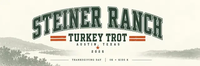 2026 Steiner Ranch Turkey Trot logo
