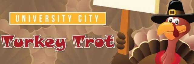 2026 UNIVERSITY CITY TURKEY TROT logo