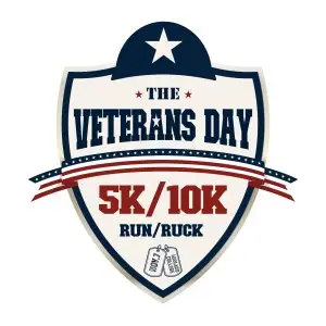 2026 Veterans Day 5K, 10K & Ruck logo