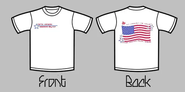2026 Veterans Day Run logo