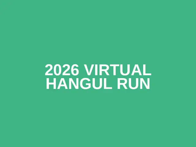 2026 Virtual Hangul Run logo