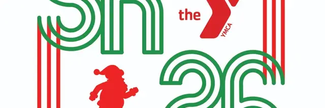 2026 YMCA Santa Run 5K/10K and One Mile Elf Run/Walk logo