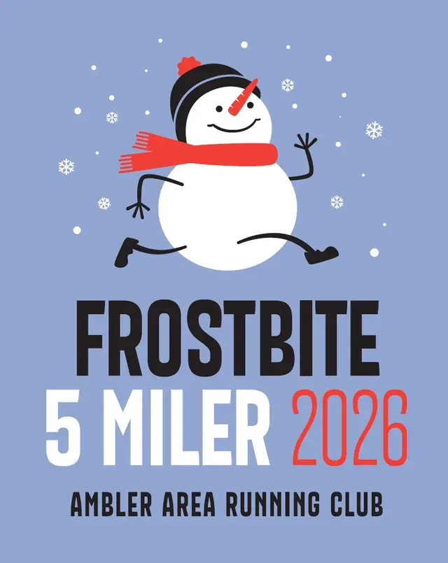 2027 AARC Frostbite 5 Mile Race — Ambler, PA logo