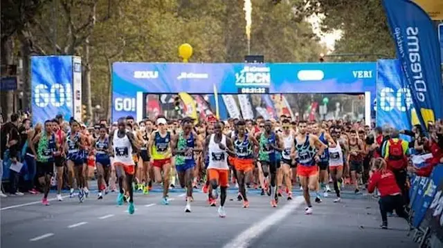 2027 Barcelona Half Marathon logo