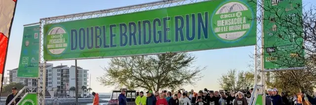 2027 Double Bridge Run logo