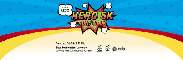 2027 KID Hero 5K Run/Walk logo