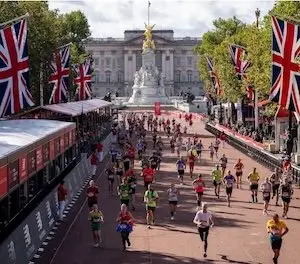 London Marathon 2027 (2027伦敦马拉松) logo