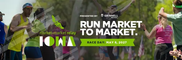 2027 Market to Market Relay Iowa logo