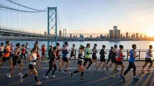 2027 Motor City Half logo