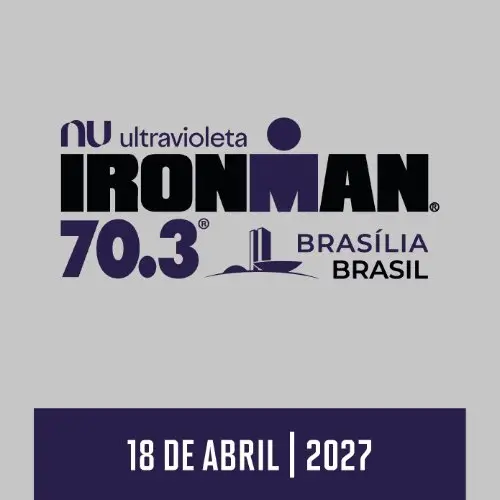 2027 Nubank Ultravioleta IRONMAN 70.3 Brasília logo