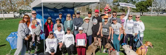 2027 Orange County Miles for Melanoma 5K logo