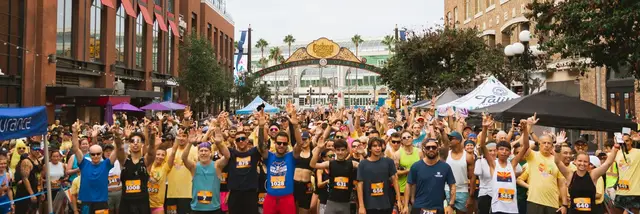 2027 PRE-SALE Margaritaville Run San Diego Gaslamp 10K & 5K logo