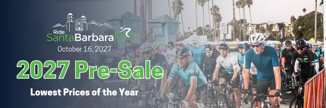 2027 PRE-SALE Ride Santa Barbara 100 logo
