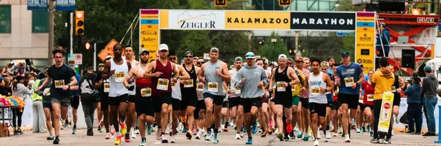 2027 Zeigler Kalamazoo Marathon logo