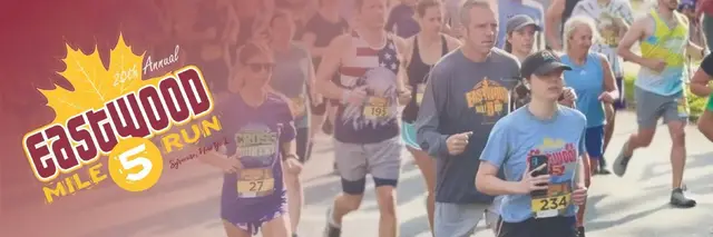 20th Annual Eastwood 5-Mile Run logo