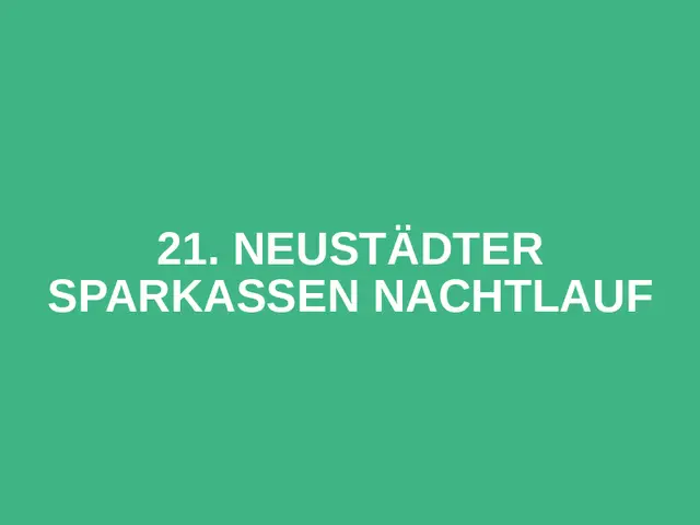 21. Neustädter Sparkassen Nachtlauf logo