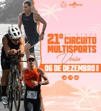 21º CIRCUITO DE TRIATHLON 2026 8º CIRCUITO DE TRAVESSIAS 2026 - VERÃO logo