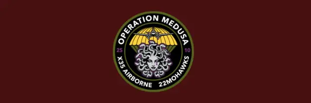 22Mohawks Airborne Shuffle 5K at X35 logo