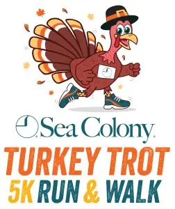 23RD SEA COLONY TURKEY TROT 5K RUN/WALK logo