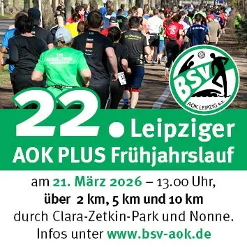 23. Leipziger AOK PLUS Frühjahrslauf logo