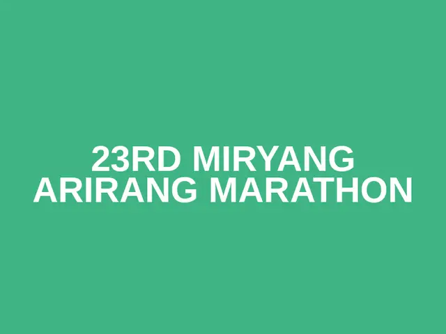 23rd Miryang Arirang Marathon logo