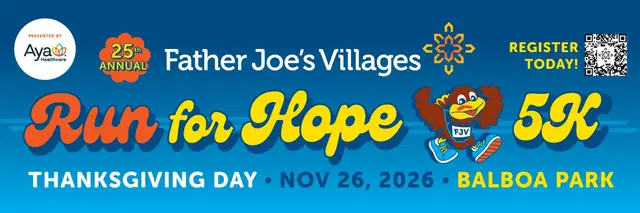 24th Annual Father Joe's Villages Thanksgiving Day 5K logo