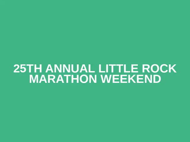 25TH ANNUAL LITTLE ROCK MARATHON WEEKEND logo