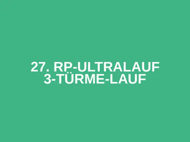 27. RP-Ultralauf 3-Türme-Lauf logo