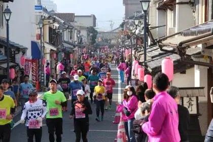 28th Tenryō Hita Hinamatsuri Health Marathon (第28回天領日田ひなまつり健康マラソン) logo