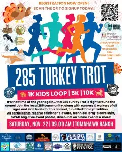 285 Turkey Trot - 2026 logo