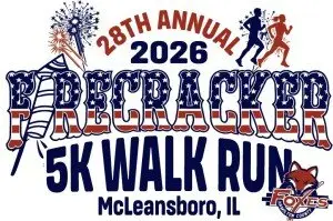 29th Annual Firecracker 5k logo