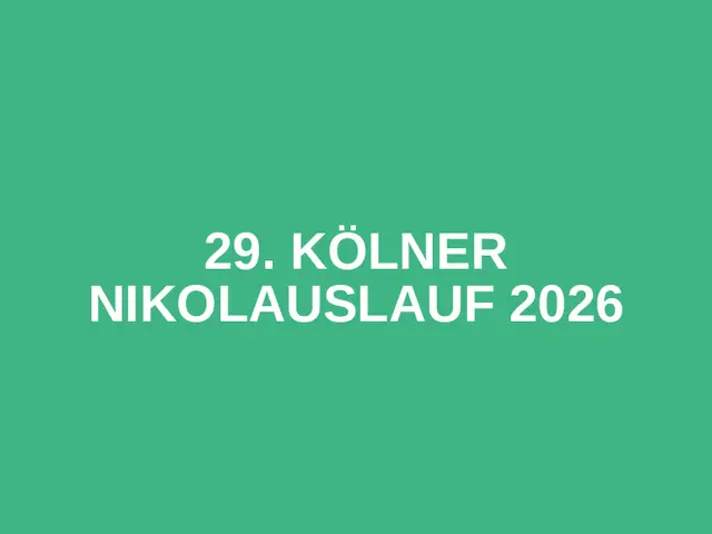 29. Kölner Nikolauslauf 2026 logo