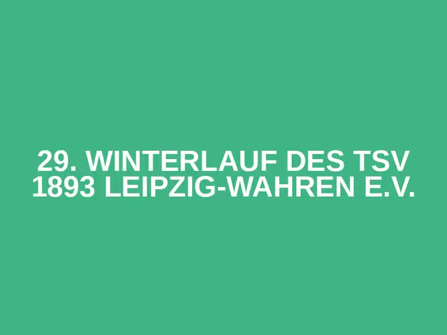29. Winterlauf des TSV 1893 Leipzig-Wahren e.V. logo