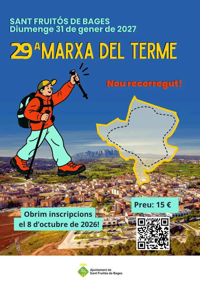 29a Marxa del Terme Sant Fruitós de Bages 2027 logo