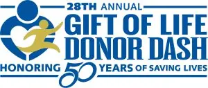 30th Annual Gift Of Life Donor Dash 5K & 10K Runs & 3K Walk-2027 logo