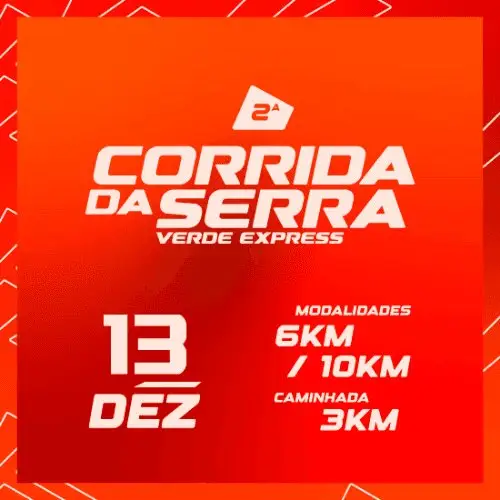 2ª CORRIDA DA SERRA VERDE EXPRESS logo