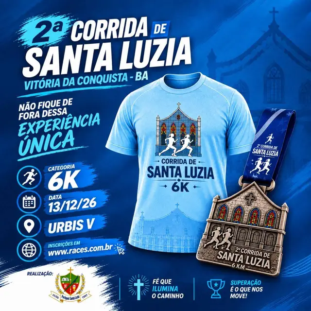 2ª Corrida de Santa Luzia logo