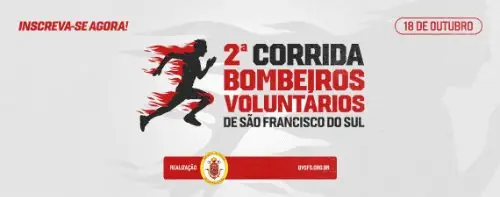 2ª CORRIDA DOS BOMBEIROS VOLUNTÁRIOS DE SÃO FRANCISCO DO SUL logo