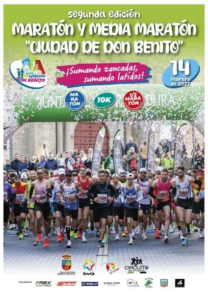 2ª Maratón y Media Maratón Popular Ciudad de Don Benito logo