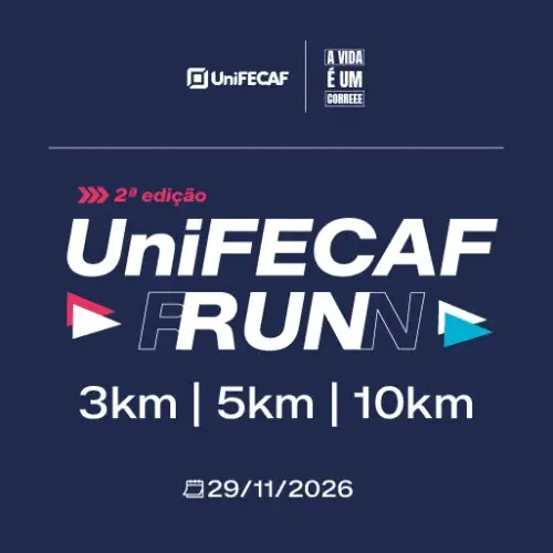 2ª UniFECAF RUN logo