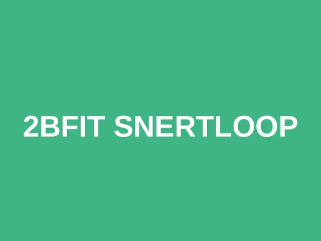 2BFit Snertloop logo