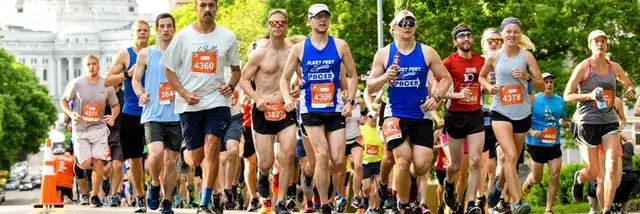 2nd Annual Clarke Runs on Dunkin logo