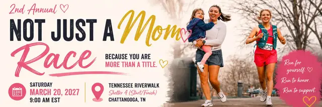 2nd Annual Not Just A Mom Run logo