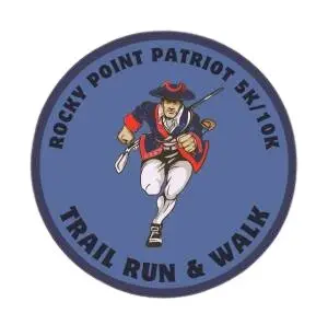 2nd Annual Rocky Point Patriot 5k/10K Trail Run/Walk & Kids' Dash logo