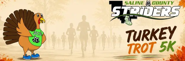 2nd Annual Saline County Strider Turkey Trot 5k logo